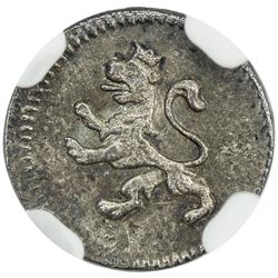 MEXICO: Fernando VII, 1808-1821, AR 1/4 real, 1813. NGC MS65