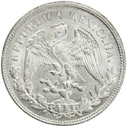 MEXICO: AR peso, 1905-Zs. UNC