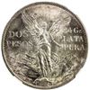 Image 2 : MEXICO: AR 2 pesos, 1921-Mo. NGC MS65