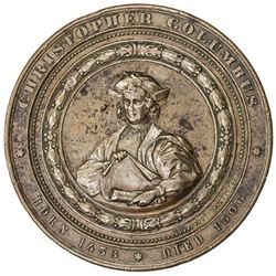 UNITED STATES: AE medal, 1892. VF