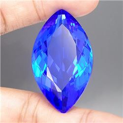 Kashmir Blue Tanzanite Quartz 73.40 carats
