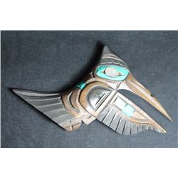 West Coast Native Hand Carved Hummingbird