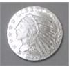 Image 1 : 1929 SILVER INDIAN LIBERTY HEAD 1/10oz .999 FINE SILVER *MS HIGH GRADE*!!