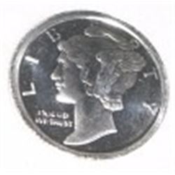 SILVER MERCURY HEAD DIME 1/10oz .999 FINE SILVER *MS HIGH GRADE*!! MERCURY HEAD CAME OUT OF SAFE BOX