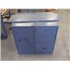 Image 1 : (2) Storage Cabinets, 20" x 16" x  32"