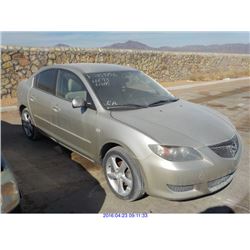 2006 - MAZDA 3//REBUILT SALVAGE
