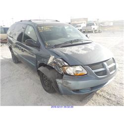 2001 - DODGE CARAVAN