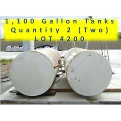 1,100 Gallon Tanks -2
