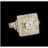 Image 1 : 2.83ctw Diamond Ring - 14KT Yellow Gold