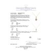 Image 3 : 1.37ctw Diamond Pendant With Chain - 14KT Yellow Gold