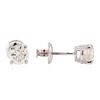 Image 2 : 0.93ctw Diamond Stud Earrings - 14KT White Gold