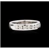 Image 1 : 0.50ctw Diamond Ring - 14KT White Gold