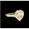 Image 1 : 1.60ctw Fancy Light Yellow Diamond Ring - 14KT Yellow Gold