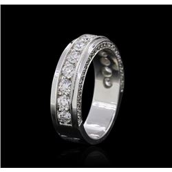 18KT White Gold 0.94ctw Diamond Ring