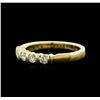 Image 1 : 14KT Yellow Gold 0.41ctw Diamond Ring