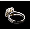Image 3 : 18KT White Gold 2.75tcw Diamond Ring
