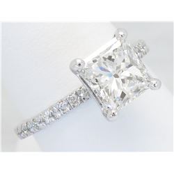 GIA Cert 2.32ctw Diamond Ring - Platinum