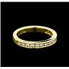 Image 1 : 0.37ctw Diamond Ring - 18KT Yellow Gold