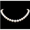 Image 1 : South Sea Cultured Pearl and Diamond Necklace