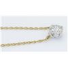 Image 4 : 1.10ct Diamond Pendant - 14KT Yellow Gold