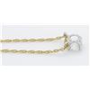 Image 5 : 1.10ct Diamond Pendant - 14KT Yellow Gold