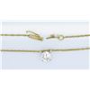 Image 8 : 1.10ct Diamond Pendant - 14KT Yellow Gold