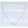 Image 9 : 1.10ct Diamond Pendant - 14KT Yellow Gold