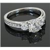 Image 2 : 1.55ctw Diamond Ring - 14KT White Gold