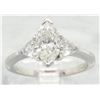 Image 3 : 1.25ctw Diamond Ring - Platinum