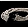 Image 3 : 7.48ctw Diamond Bracelet - 14KT White Gold