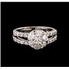 Image 2 : 1.50ctw Diamond Ring - 14KT White Gold