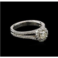 0.95ctw Diamond Ring - 14KT White Gold