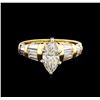 Image 2 : 5.09ctw Diamond Ring - 14KT Yellow Gold