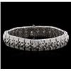 Image 1 : 10.00ctw Diamond Bracelet - 18KT White Gold