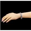 Image 4 : 10.00ctw Diamond Bracelet - 18KT White Gold