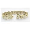 Image 6 : 10.00ctw Diamond  Bracelet - 14KT Yellow Gold