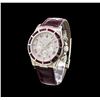 Image 1 : Rolex 18KT White Gold Ruby and Diamond Daytona Men's Watch