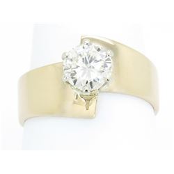 1.01ct Diamond Ring - 14KT Yellow Gold