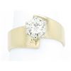 Image 1 : 1.01ct Diamond Ring - 14KT Yellow Gold