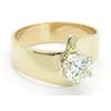 Image 7 : 1.01ct Diamond Ring - 14KT Yellow Gold