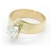 Image 8 : 1.01ct Diamond Ring - 14KT Yellow Gold