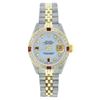 Image 1 : Rolex Two-Tone Ruby and Diamond DateJust Ladies Watch