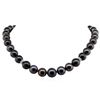 Image 1 : Tahitian Cultured Pearl and Diamond Necklace