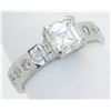 Image 4 : GIA Cert 1.66ctw Diamond Ring - Platinum
