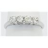 Image 4 : 0.81ctw Diamond Ring - 14KT White Gold