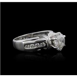 14KT White Gold 2.03ctw Diamond Ring