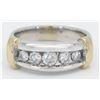 Image 1 : 0.75ctw Diamond Ring - 14K Two-Tone Gold