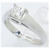 Image 4 : 0.70ct Diamond Ring - 14KT White Gold