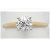 Image 4 : 1.01ct Diamond Ring - 14KT Yellow Gold