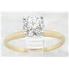 Image 7 : 1.01ct Diamond Ring - 14KT Yellow Gold